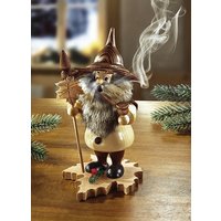 Räuchermännchen mit flauschigem Rauschebart Räuchermännchen mit flauschigem Rauschebart von ECHT ERZGEBIRGE