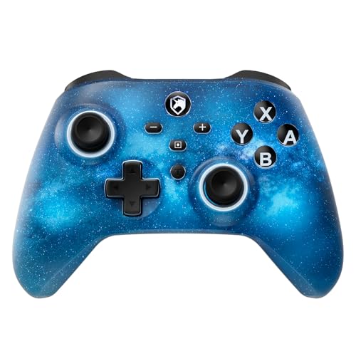 ECHTPower Switch Controller für Switch/OLED/Lite, Switch Pro Controller, 9 LEDs Wireless Controller für Switch mit Turbo, 6-Achsen, Aufwachen, Gyroskop, SYNC, Makro und Screenshot (Galaxie) ECHTPower Switch Controller für Switch/OLED/Lite, Switch Pro Controller, 9 LEDs Wireless Controller für Switch mit Turbo, 6-Achsen, Aufwachen, Gyroskop, SYNC, Makro und Screenshot (Galaxie) von ECHTPower