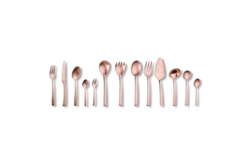 ECHTWERK Besteck-Set Avelino 68 teilig Bronze Ediotion (68-tlg), 12 Personen, Edelstahl 18/10 von ECHTWERK