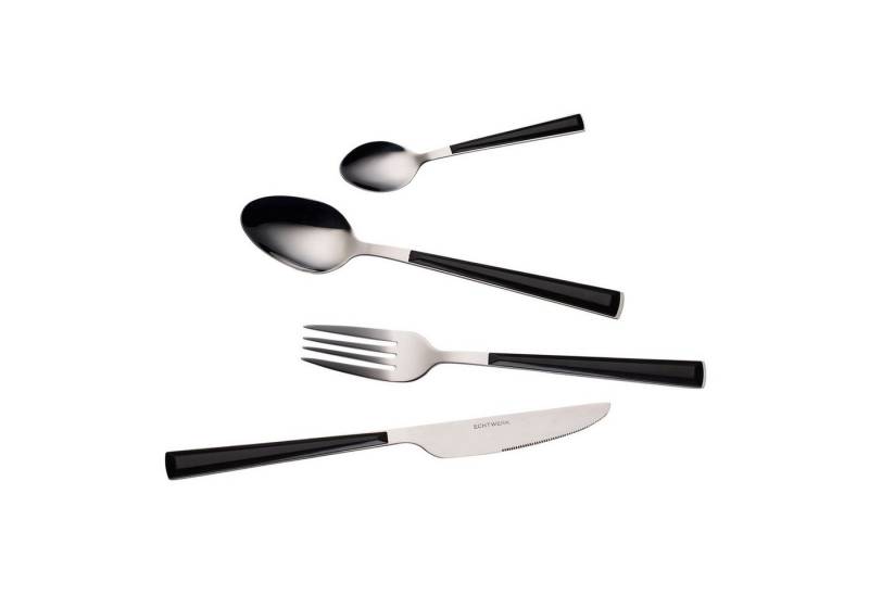 ECHTWERK Besteck-Set Basic Tafelbesteck 16tlg. (16-tlg), 4 Personen, Edelstahl 18/10, Kunststoff von ECHTWERK