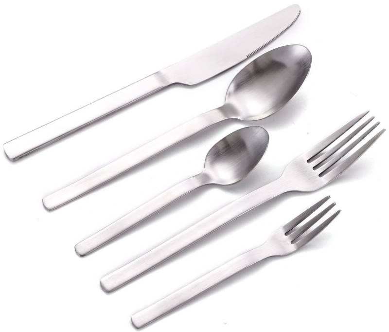 ECHTWERK Besteck-Set Tafelbesteck „Angelini“ (30-tlg), 6 Personen, Edelstahl 18/10, Hochglänzend von ECHTWERK