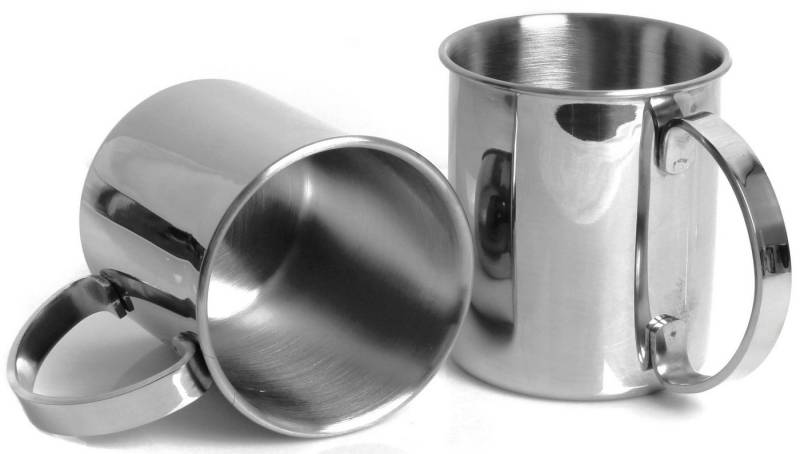ECHTWERK Gläser-Set, Edelstahl, Outdoor Becher, Camping Tassen, Geschenkset, bruchsicher, 1000 ml von ECHTWERK