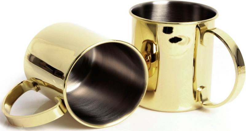 ECHTWERK Gläser-Set, Edelstahl, Outdoor Becher, Camping Tassen, Geschenkset, bruchsicher, 1000 ml von ECHTWERK