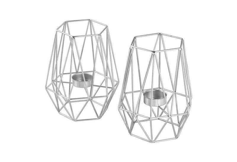 ECHTWERK Kerzenhalter Teelicht- und Kerzenhalter, Perfekte Tischdekoration, Kerzenhalter im Vintage-Design von ECHTWERK