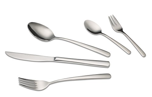 ECHTWERK Molise tlg EW-BS-0845 Tafelbesteck Set Bali 30 teilig, Edelstahl, silber, 24.5 x 34.5 x 6.5 von ECHTWERK