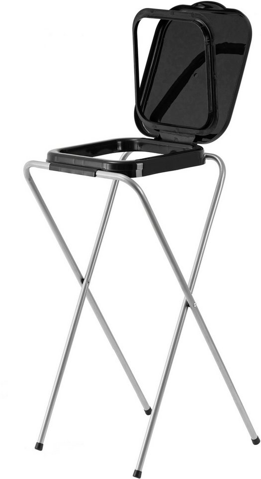 ECHTWERK Müllsackständer Müllbeutelhalter mit Haltering, Material: Stahlrahmen mit farbigem Kunststoff-Deckel ECHTWERK Müllsackständer Müllbeutelhalter mit Haltering, Material: Stahlrahmen mit farbigem Kunststoff-Deckel von ECHTWERK