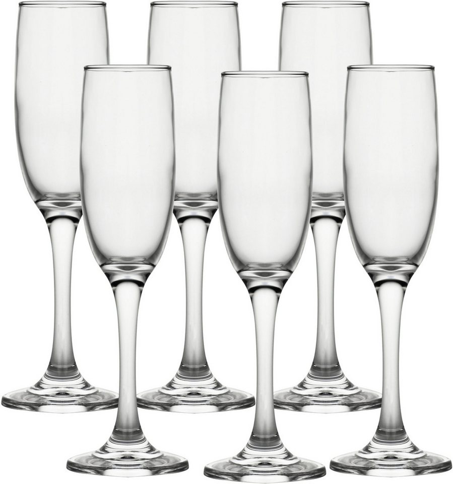 ECHTWERK Sektglas Champagnerkelche Set 170 ml, Glas, für Champagner, Schaumwein, Aperitifs, ideal für Feierlichkeiten von ECHTWERK