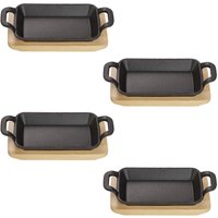 ECHTWERK Servierpfanne schwarz Eisen B/H/L: ca. 10x4x20 cm von ECHTWERK