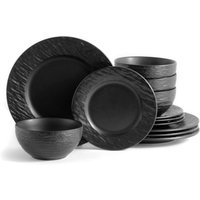 ECHTWERK Tafelservice ""New Modern"" Modernes Geschirrset in Schiefer-Optik, hochwertige Stoneware ECHTWERK Tafelservice ""New Modern"" Modernes Geschirrset in Schiefer-Optik, hochwertige Stoneware von ECHTWERK