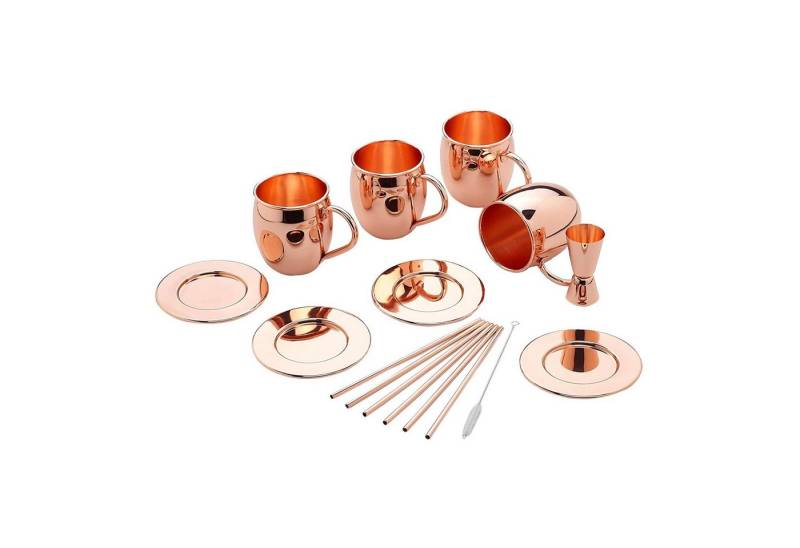 ECHTWERK Tasse Moscow Mule Kupferbecher 13er Set, Edelstahl ECHTWERK Tasse Moscow Mule Kupferbecher 13er Set, Edelstahl von ECHTWERK
