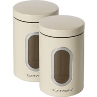ECHTWERK Vorratsdose "Aufbewahrungsdosen-Set" Set, 2 Stk. tlg. für Mehl, Müsli, Kaffee oder Zucker, Klick-Deckel, großes Sichtfenster ECHTWERK Vorratsdose "Aufbewahrungsdosen-Set" Set, 2 Stk. tlg. für Mehl, Müsli, Kaffee oder Zucker, Klick-Deckel, großes Sichtfenster von ECHTWERK