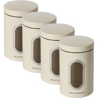 ECHTWERK Vorratsdose "Aufbewahrungsdosen-Set" Set, 4 Stk. tlg. für Mehl, Müsli, Kaffee oder Zucker, Klick-Deckel, großes Sichtfenster ECHTWERK Vorratsdose "Aufbewahrungsdosen-Set" Set, 4 Stk. tlg. für Mehl, Müsli, Kaffee oder Zucker, Klick-Deckel, großes Sichtfenster von ECHTWERK