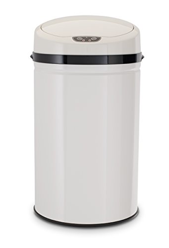 Echtwerk Abfalleimer, Mülleimer mit Sensor, elektrischer Müllbehälter, Infrarot Bewegungssensor, Korpus aus Edelstahl, Fassungsvermögen 30 Liter, brushed, INOX White Echtwerk Abfalleimer, Mülleimer mit Sensor, elektrischer Müllbehälter, Infrarot Bewegungssensor, Korpus aus Edelstahl, Fassungsvermögen 30 Liter, brushed, INOX White von ECHTWERK