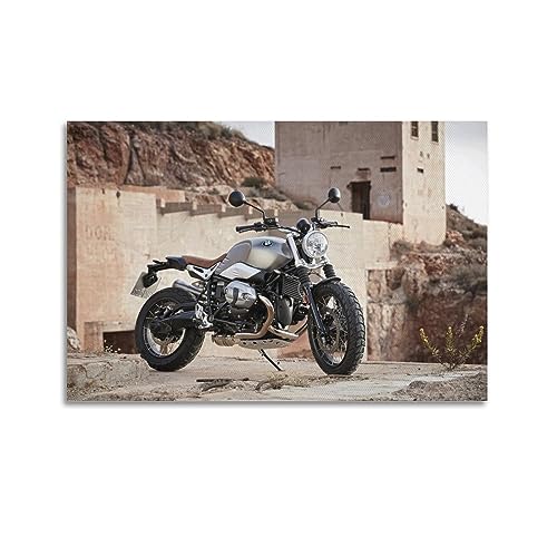 ECHUN Motorrad-Poster für BMW R NineT Scrambler Sport Bike, dekorative Leinwand, Wand- und Kunstbild, Gemälde, 50 x 75 cm ECHUN Motorrad-Poster für BMW R NineT Scrambler Sport Bike, dekorative Leinwand, Wand- und Kunstbild, Gemälde, 50 x 75 cm von ECHUN