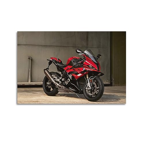 ECHUN Motorrad-Poster für BMW S1000RR Rennrad, dekorative Leinwand, Wand- und Kunstbild, Gemälde, 40 x 60 cm ECHUN Motorrad-Poster für BMW S1000RR Rennrad, dekorative Leinwand, Wand- und Kunstbild, Gemälde, 40 x 60 cm von ECHUN