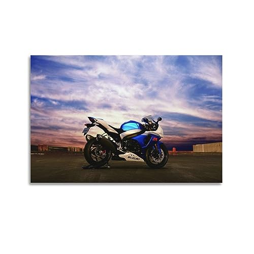 ECHUN Motorrad-Poster für Suzuki GSX-R1000 Sport Bike, dekorative Leinwand, Wand- und Kunstbild, Gemälde, 30 x 45 cm ECHUN Motorrad-Poster für Suzuki GSX-R1000 Sport Bike, dekorative Leinwand, Wand- und Kunstbild, Gemälde, 30 x 45 cm von ECHUN