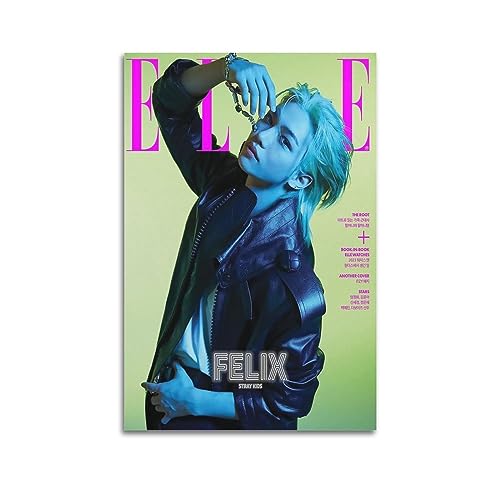 Stray Kids Poster FELIX Magazin, dekorative Leinwand, Wand- und Kunstbild, Gemälde, 50 x 75 cm Stray Kids Poster FELIX Magazin, dekorative Leinwand, Wand- und Kunstbild, Gemälde, 50 x 75 cm von ECHUN