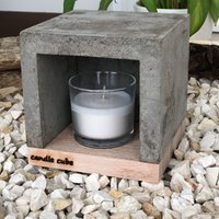 Candle cube© Kleiner Teelicht Tisch-Kamin Ofen Stövchen Kerzen-Heizung Teelichtofen Heizwürfel mit Duftkerze Anti Tabacco von ECI TOOLS