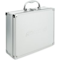 Ar Carry Box® Kleiner Alukoffer Werkzeugkoffer Aluminium Koffer leer 260x210x80mm Farbe Alu / Silber von ECI TOOLS