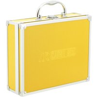 Ar Carry Box® Kleiner Alukoffer Werkzeugkoffer Aluminium Koffer leer 260x210x80mm Farbe Gelb von ECI TOOLS
