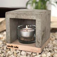 Candle cube© Kleiner Teelicht Tisch-Kamin Ofen Stövchen Kerzen-Heizung Teelichtofen Heizwürfel von ECI TOOLS