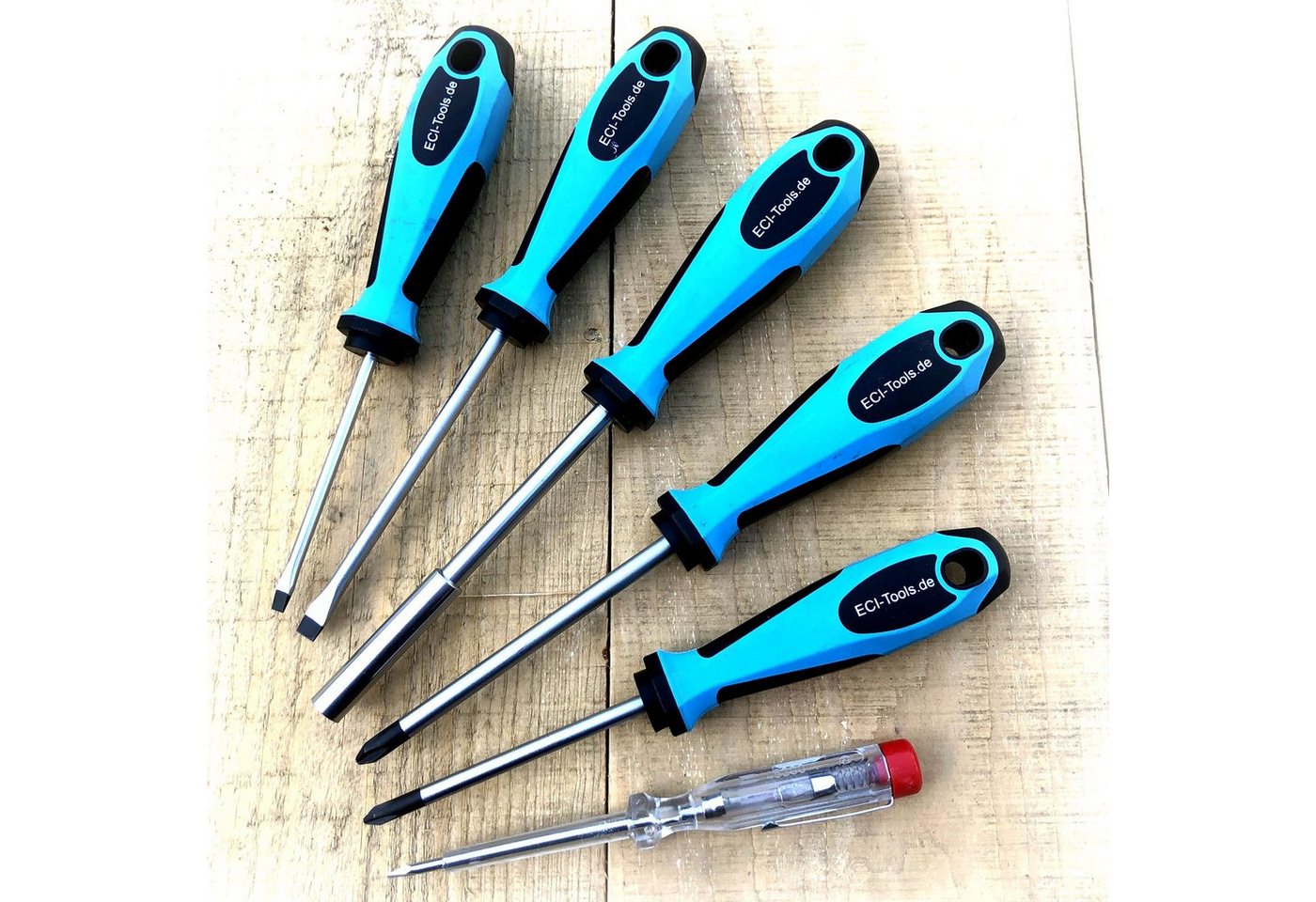 ECI Tools Bit-Schraubendreher ECI Schraubendreher Set's Made in Germany, (Vorteils-Set) von ECI Tools
