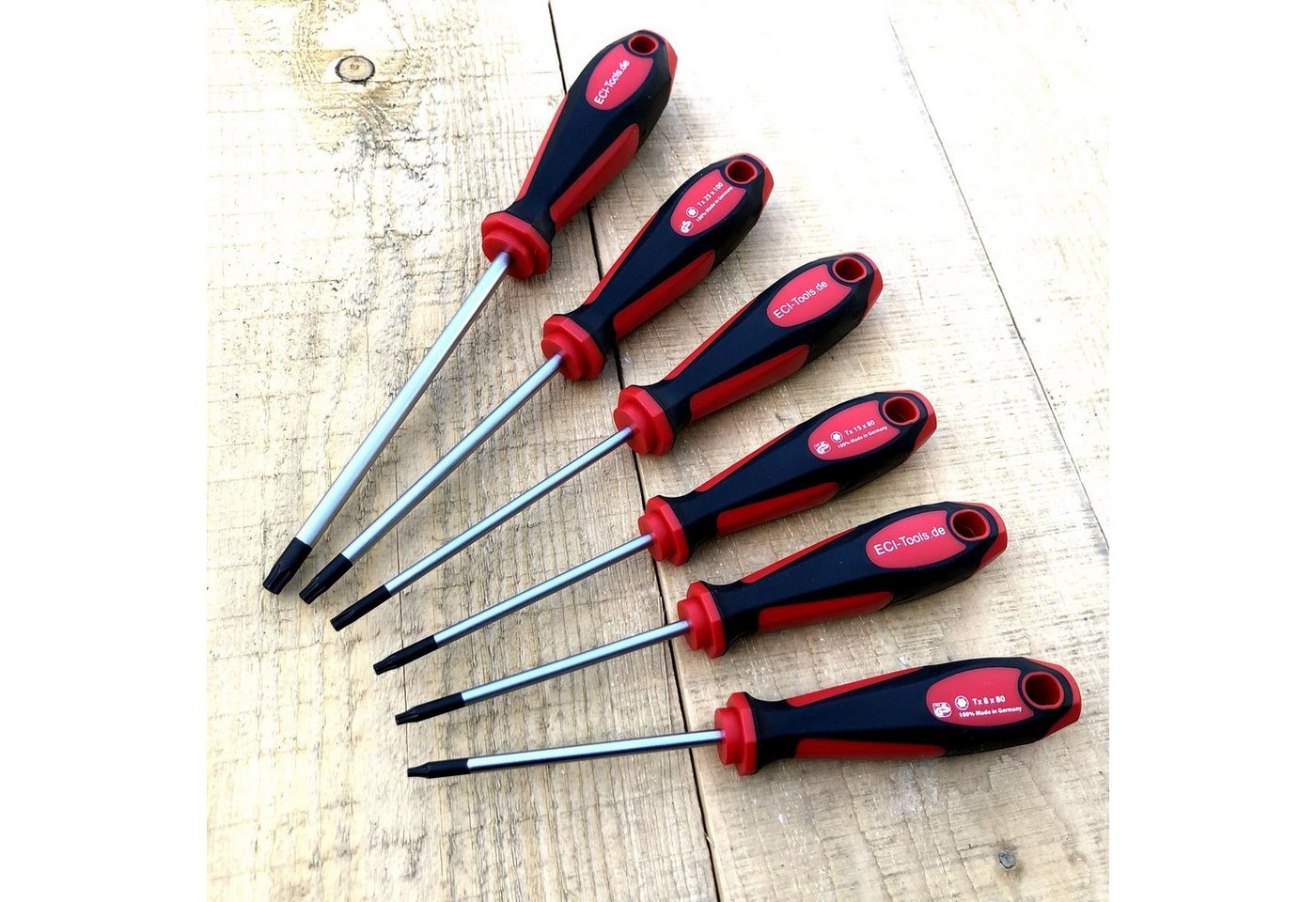 ECI Tools Bit-Schraubendreher ECI Schraubendreher Set's Made in Germany, (Vorteils-Set) von ECI Tools