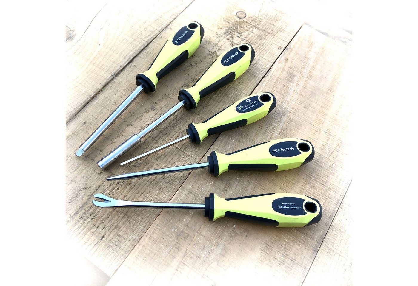 ECI Tools Bit-Schraubendreher ECI Schraubendreher Set's Made in Germany, (Vorteils-Set) von ECI Tools