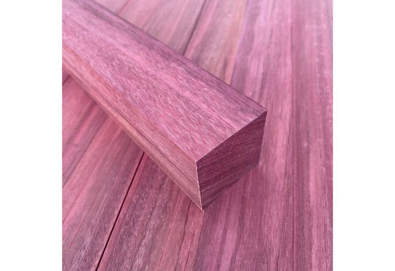 ECI Tools Kantholz Purple Heart Amaranth Kantel 40 x 40 x 200 mm, (1 Stück) von ECI Tools