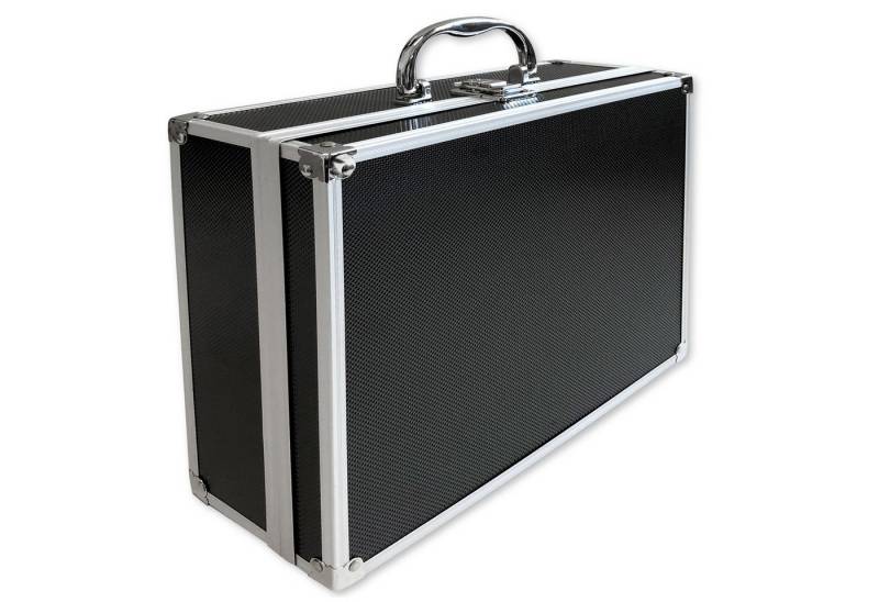 ECI Tools Werkzeugkoffer Aluminium Koffer Schwarz Würfelschaum LxBxH 300 x 250 x 100 mm von ECI Tools