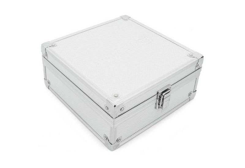 ECI Tools Werkzeugkoffer Aluminium Koffer Silber Box mit Schaumstoffeinlage 200 x 200 x 90 mm von ECI Tools