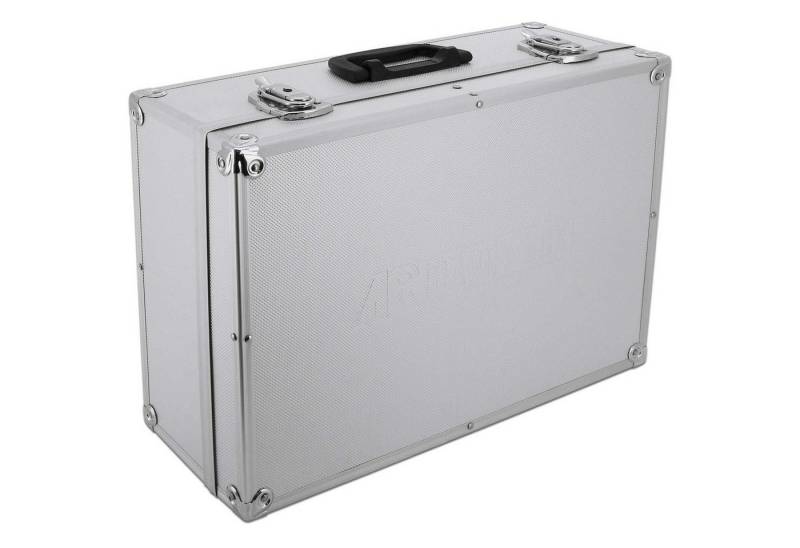 ECI Tools Werkzeugkoffer Aluminium Koffer Silber mit Schaumstoffeinlage 450 x 320 x 175 mm von ECI Tools