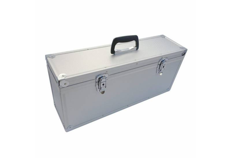 ECI Tools Werkzeugkoffer Aluminium Koffer Silber Entnehmbarer Deckel (LxBxH) 550 x155 x 240 mm von ECI Tools