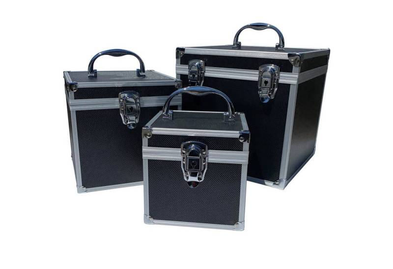 ECI Tools Werkzeugkoffer ECI Aluminium Koffer Schwarz Würfelform Leer verschiedene Größen mit von ECI Tools