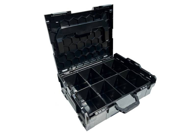 ECI Tools Werkzeugkoffer L-BOXX 136 Schwarz + Einsatz 8 Mulden (Set nach Wahl) von ECI Tools