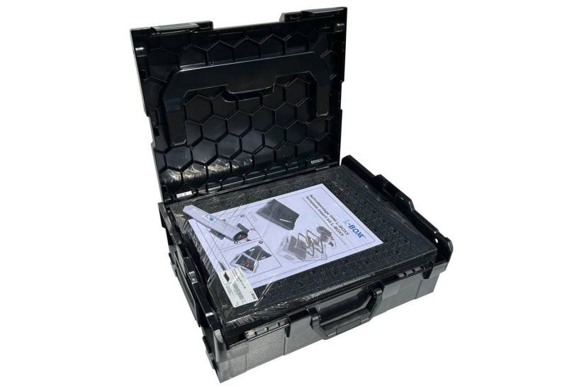 ECI Tools Werkzeugkoffer L-BOXX 136 Schwarz + Schnitteinlagenset LB 136 (Set nach Wahl) von ECI Tools