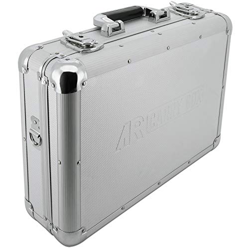 AR Carry Box® Alukoffer Werkzeugkoffer Aluminium Koffer leer (LxBxH) 430x330x140mm Farbe Alu/Silber von ECI