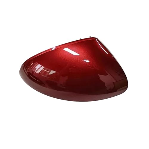 ECKBRJA Rückspiegelabdeckung Für VW Für Tiguan 2009 2010 2011 2012 2013 2014 2015 2016 Gehäuse für Autospiegelabdeckung(Rot rechts) von ECKBRJA