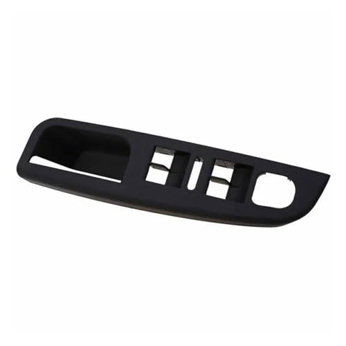 Fenstersteuerungsschalter 1K4868049C Fensterschalter Bedienfeld Verkleidung Blende Für VW Für Jetta Für Golf MK5 2005-2010(Schwarz) von ECKBRJA
