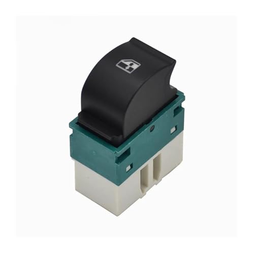 Fenstersteuerungsschalter 735417033 Für Peugeot Für Bipper Für Boxer Elektrischer Fensterheberschalter(Weiß) von ECKBRJA