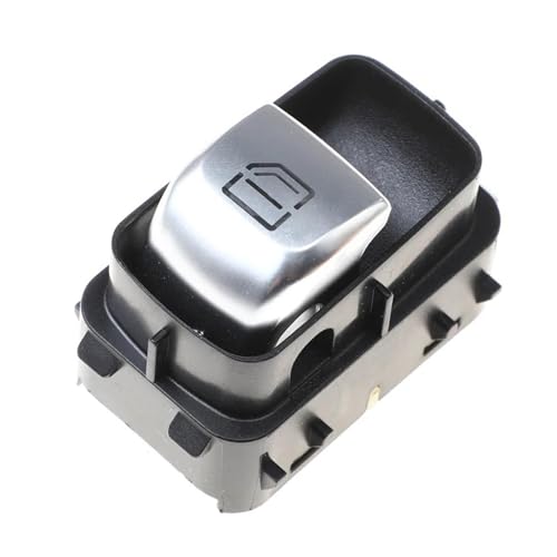 Fenstersteuerungsschalter Elektrionischer Single Window Glasheber Schaltknopf Für E S-Klasse W213 W217 W222 2229051904 2139050309(Schwarz) von ECKBRJA