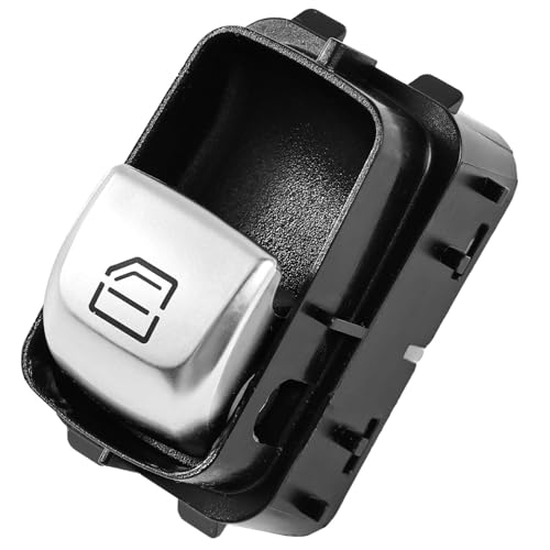 Fenstersteuerungsschalter Fensterheberschalter Auf Der Beifahrerseite Für Für C V-Klasse Für Vito GLC W205 2014-2021 A2229052203 2059051513(Beige) von ECKBRJA