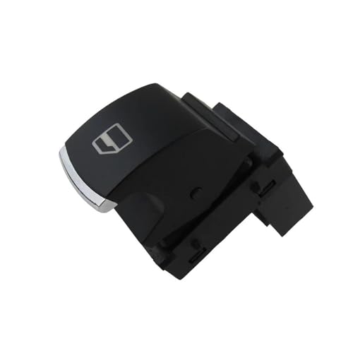 Fenstersteuerungsschalter Fensterheberschalter Für Golf MK5 6 Für Jetta Für Passat B6 Für Tiguan Für Kaninchen Für Touran 5J0959855(Chrom) von ECKBRJA