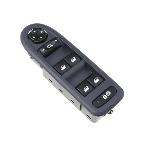 Fenstersteuerungsschalter Für Citroen C5 2007-2013 Hauptfensterheberschalter Vorne Links 96659465ZD 96644915XT 98054508ZD(Without Floding) von ECKBRJA