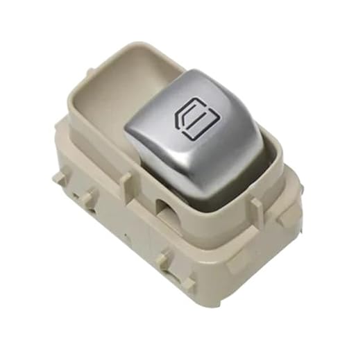 Fenstersteuerungsschalter Für Für C-Klasse W205 S205 X253 C253 Fenstersteuerung Schalter Regler Lifter Button 2059051513(Beige) von ECKBRJA