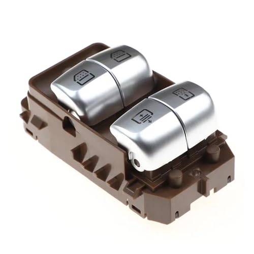 Fenstersteuerungsschalter Für Für W222 S550e S600 S63 2229051505 Fensterhebersteuerung Schalter Regler Taste(BRAUN) von ECKBRJA