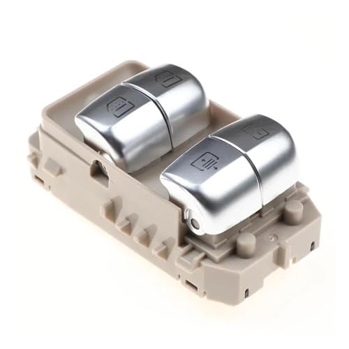 Fenstersteuerungsschalter Für Für W222 S550e S600 S63 2229051505 Fensterhebersteuerung Schalter Regler Taste(Beige) von ECKBRJA