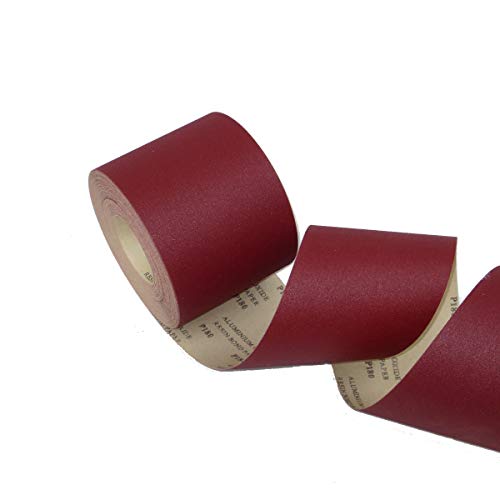 Rollen-Schleifpapier starkes E-Papier 115mm x 25m P180 von ECKRA