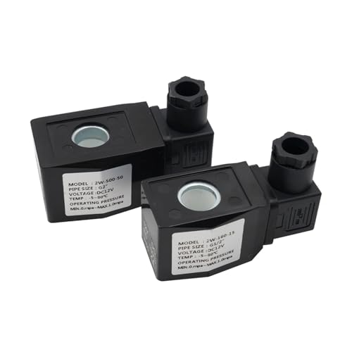 1 Stück AC24V AC110V AC220V AC380V DC12V DC24V IP65 Kunststoffspule for Magnetventil, verwendet for normalerweise geschlossen und normalerweise offen.(DN32) von ECKRIDPRK