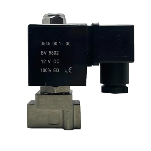 100bar 10MPa 2-Wege-Magnetventil 1/4 1/8 220V 24V Öffnung 1mm SS304 Magnetventil(1/4",G_DC12V) von ECKRIDPRK